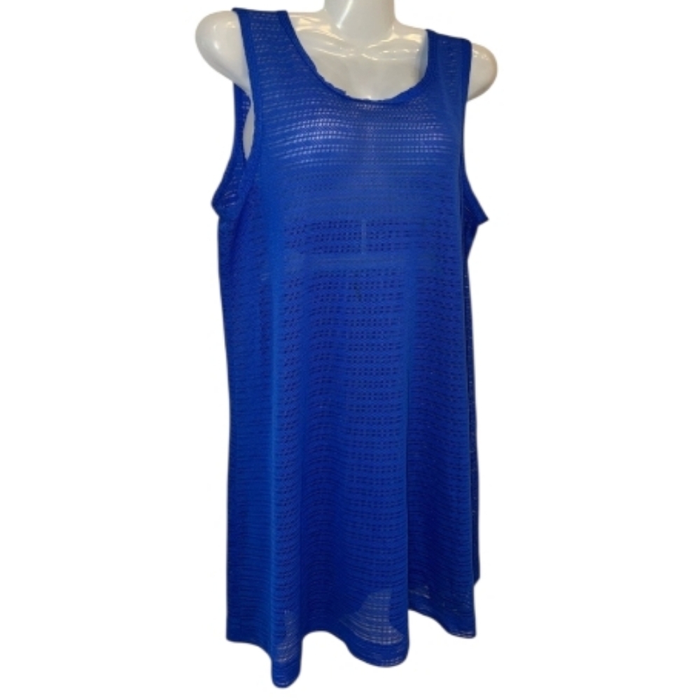 Sessa Swim Coverup, Blue, Size M